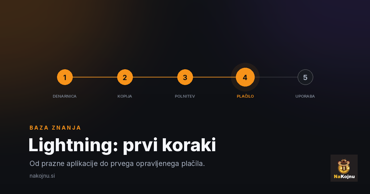 Lightning za začetnike — prvi koraki